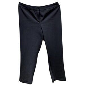 Tahari black straight dress pants size 10